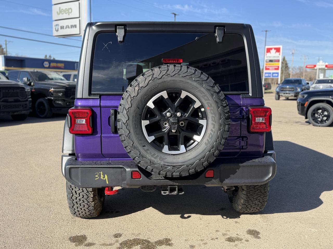 2026 Jeep Wrangler Rubicon 4x4 | Reign Purple | V6 | Nappa Leather | Heated Seats | Performance Suspension Redwater AB