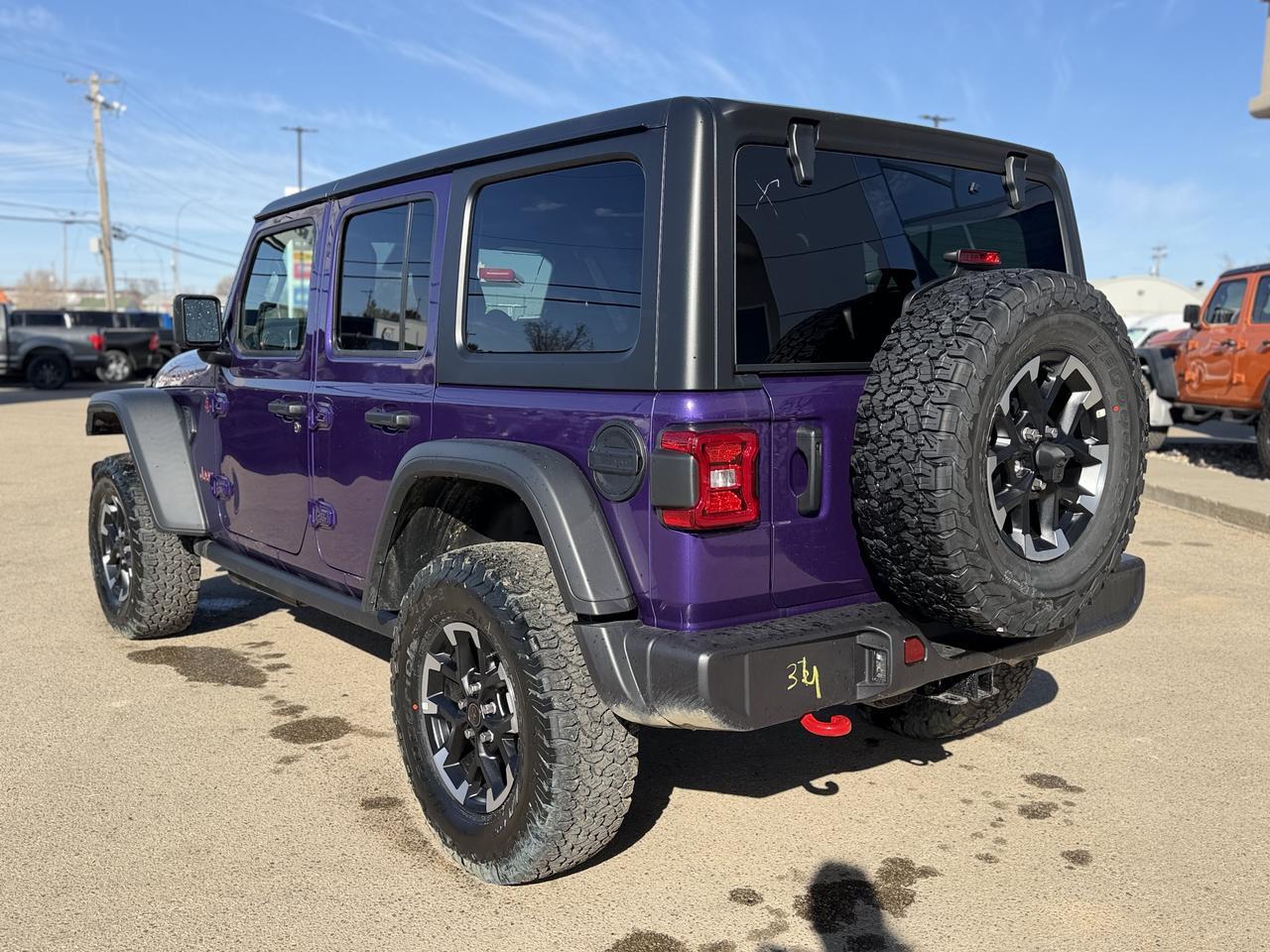 2026 Jeep Wrangler Rubicon 4x4 | Reign Purple | V6 | Nappa Leather | Heated Seats | Performance Suspension Redwater AB