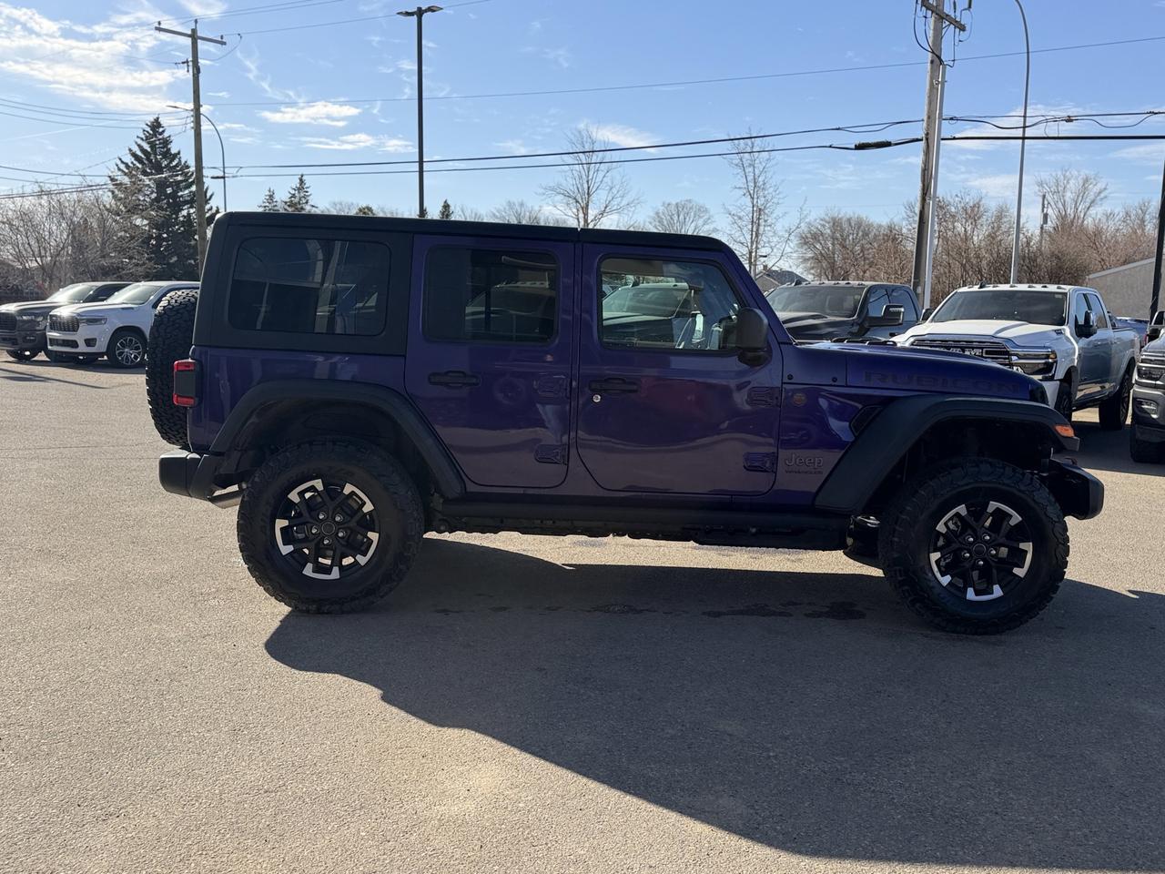 2026 Jeep Wrangler Rubicon 4x4 | Reign Purple | V6 | Nappa Leather | Heated Seats | Performance Suspension Redwater AB