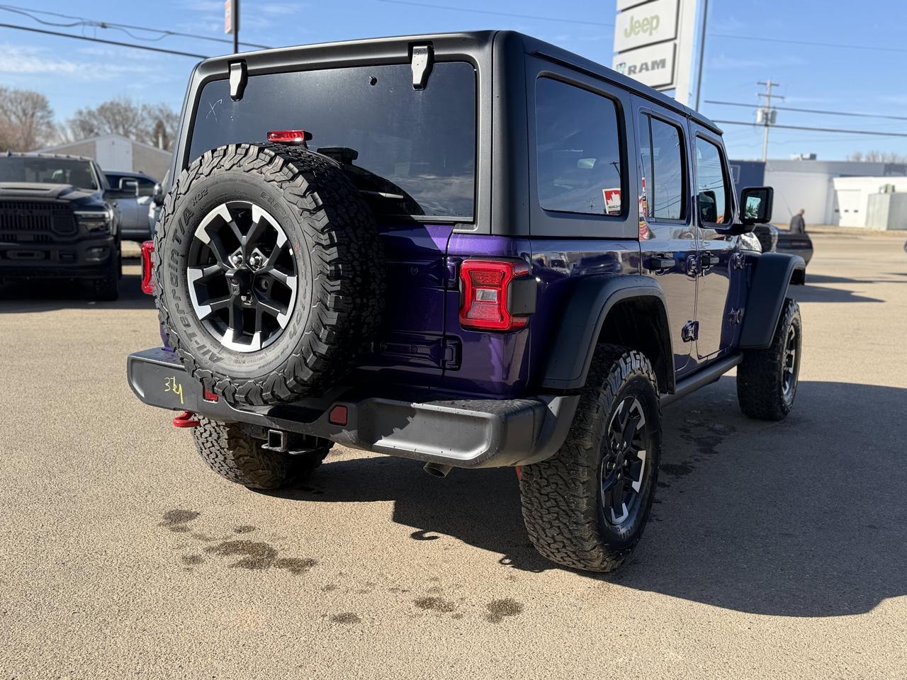 2026 Jeep Wrangler Rubicon 4x4 | Reign Purple | V6 | Nappa Leather | Heated Seats | Performance Suspension Redwater AB
