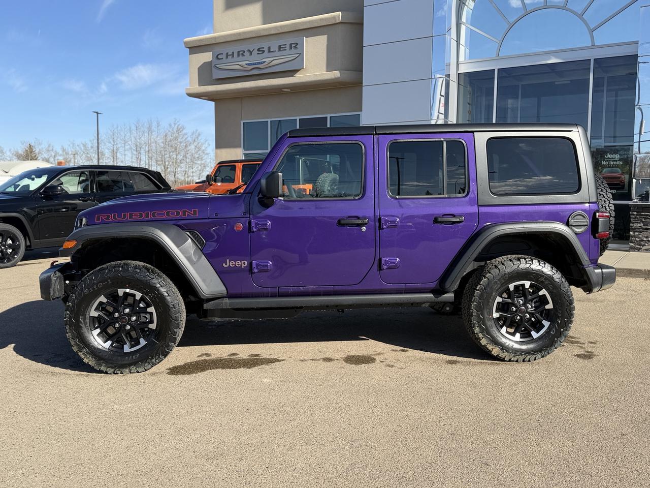 2026 Jeep Wrangler Rubicon 4x4 | Reign Purple | V6 | Nappa Leather | Heated Seats | Performance Suspension Redwater AB
