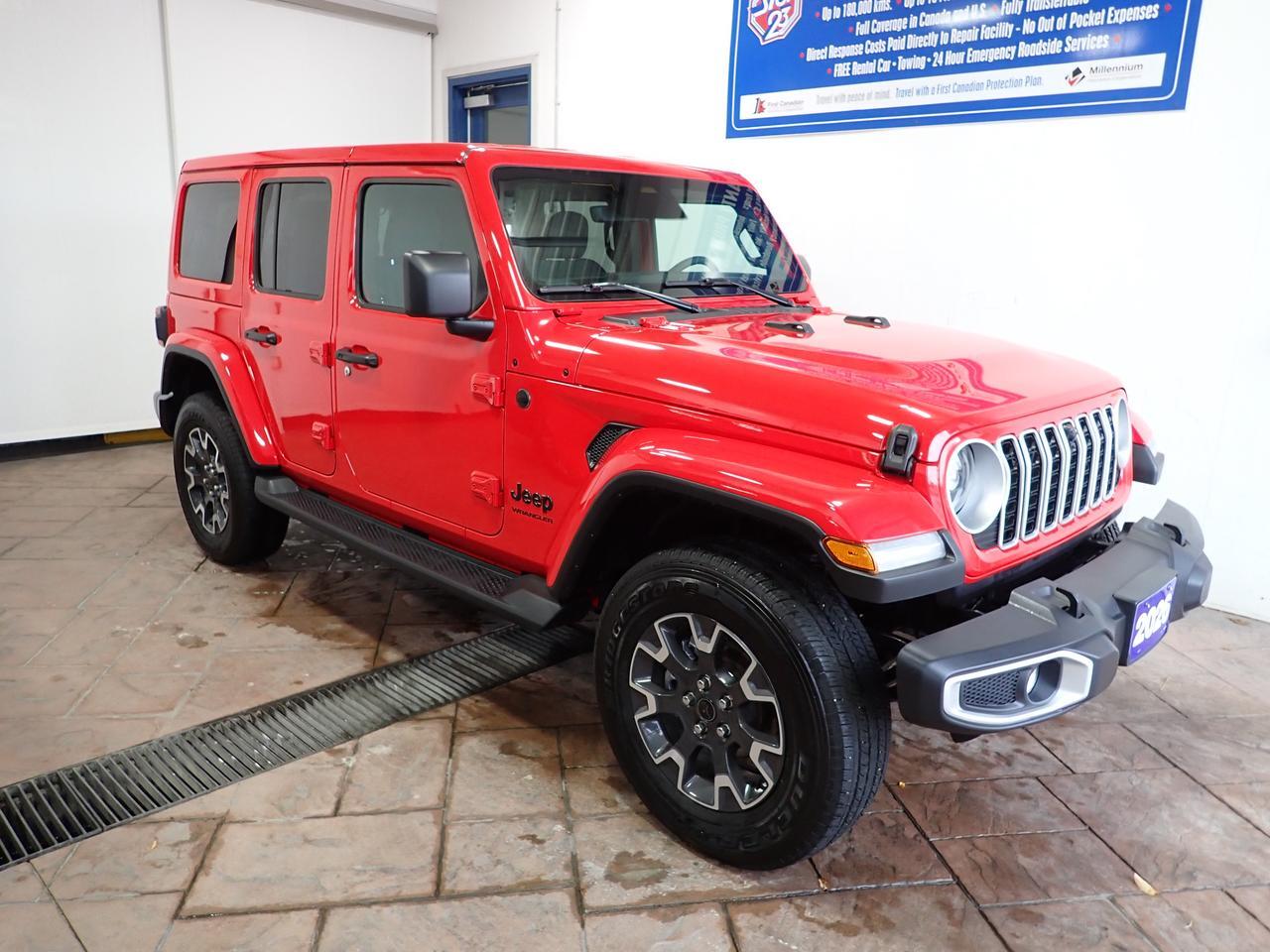 2026 Jeep Wrangler Sahara 4DR 4X4 LEATHER NAVI