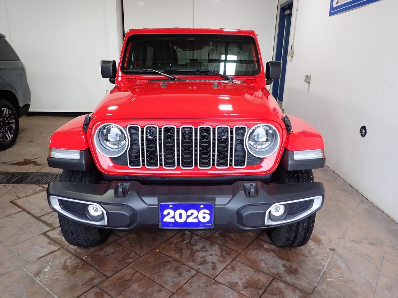 2026 Jeep Wrangler Sahara 4DR 4X4 LEATHER NAVI Listowel ON