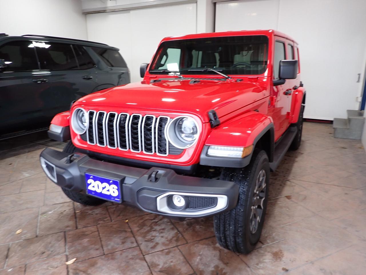 2026 Jeep Wrangler Sahara 4DR 4X4 LEATHER NAVI Listowel ON