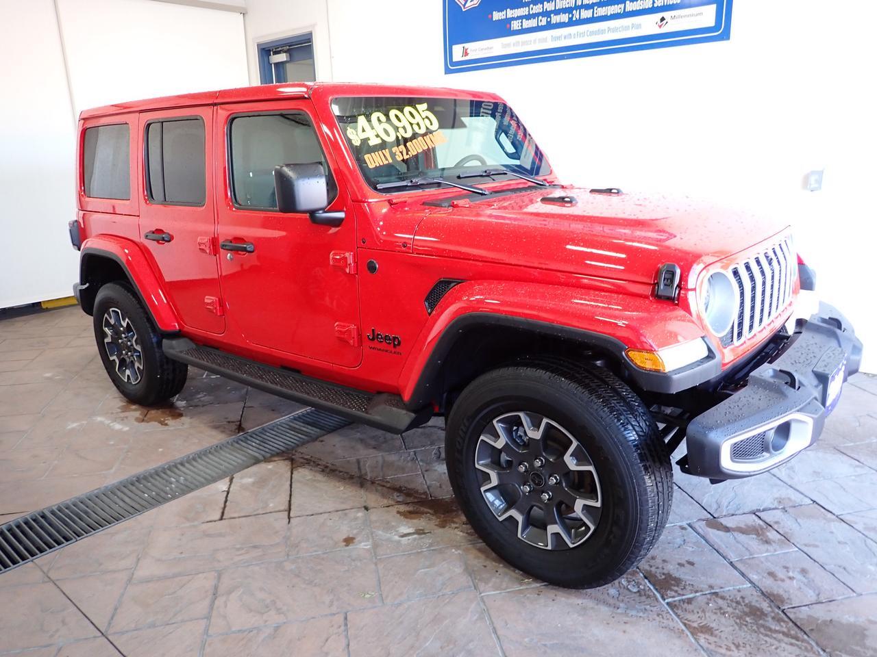 2026 Jeep Wrangler Sahara 4DR 4X4 LEATHER NAVI