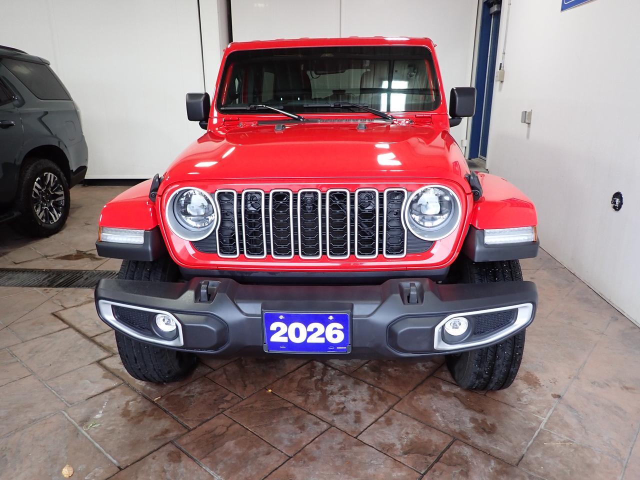 2026 Jeep Wrangler Sahara 4DR 4X4 LEATHER NAVI Listowel ON