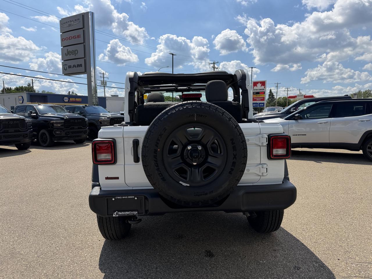 2026 Jeep Wrangler Sport 4x4 | 2L Turbo | 3 Piece Hardtop | Backup Camera | 17IN Black Wheels | 2 Door Redwater AB