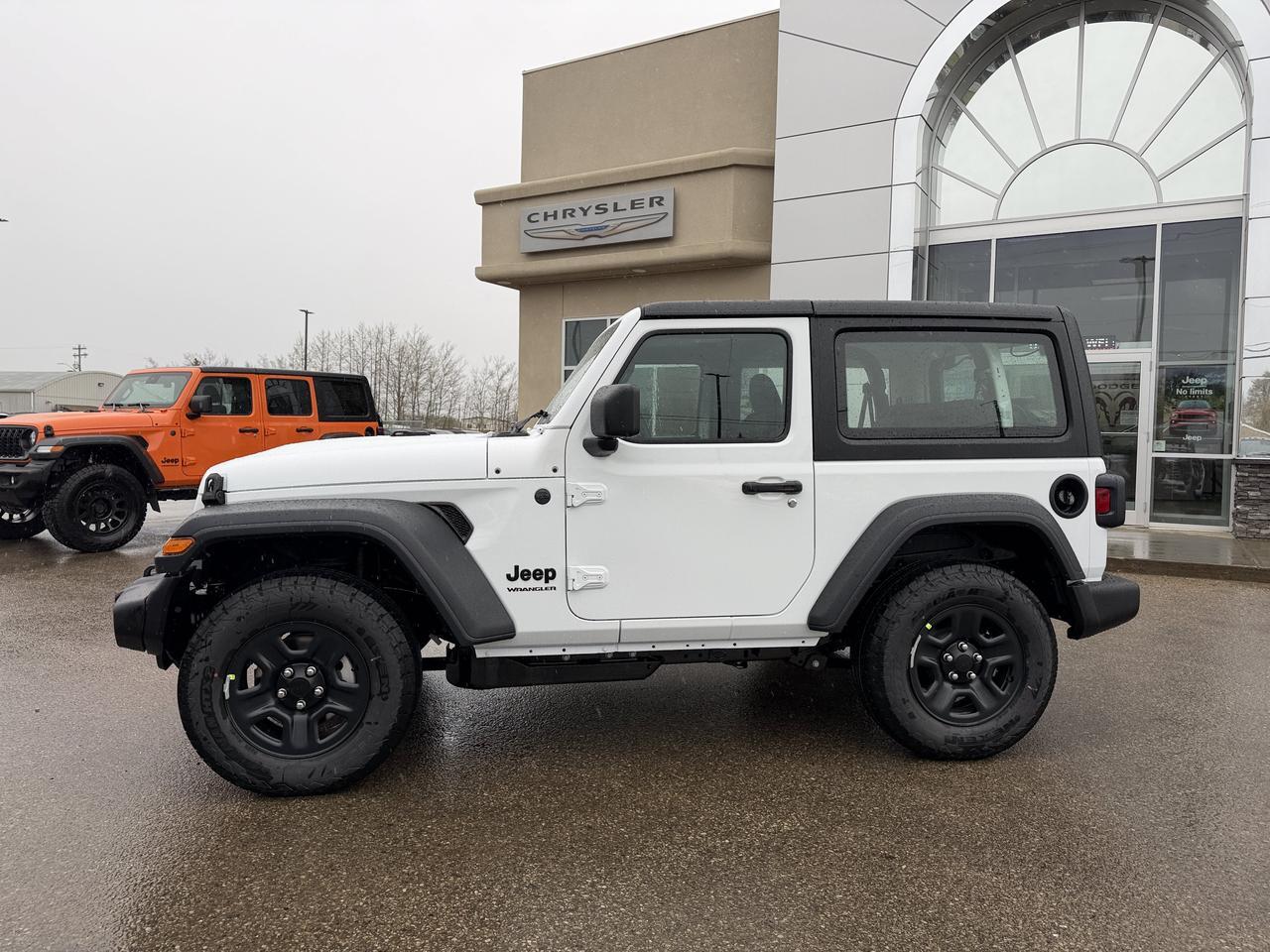 2026 Jeep Wrangler Sport 4x4 | 2L Turbo | 3 Piece Hardtop | Backup Camera | 17IN Black Wheels | 2 Door Redwater AB