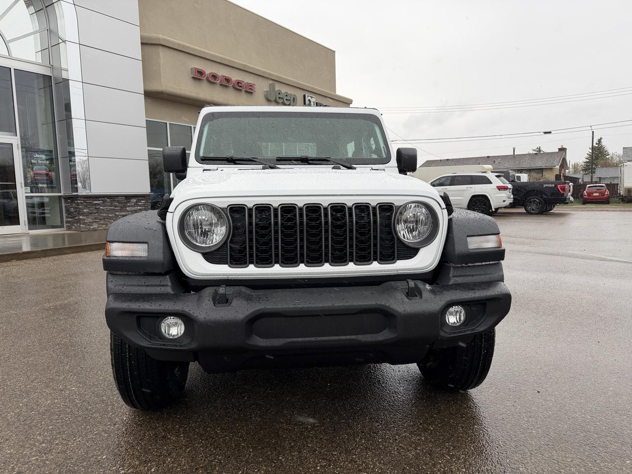 2026 Jeep Wrangler Sport 4x4 | 2L Turbo | 3 Piece Hardtop | Backup Camera | 17IN Black Wheels | 2 Door Redwater AB