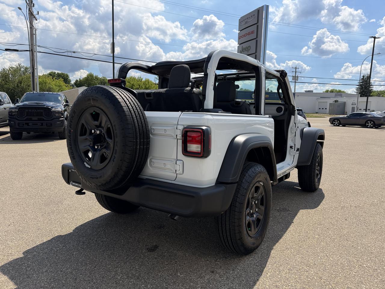 2026 Jeep Wrangler Sport 4x4 | 2L Turbo | 3 Piece Hardtop | Backup Camera | 17IN Black Wheels | 2 Door Redwater AB