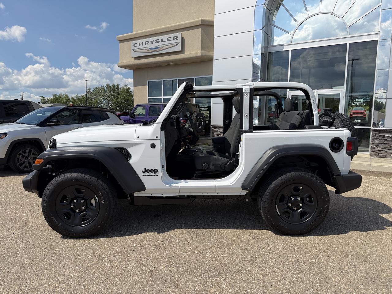 2026 Jeep Wrangler Sport 4x4 | 2L Turbo | 3 Piece Hardtop | Backup Camera | 17IN Black Wheels | 2 Door Redwater AB