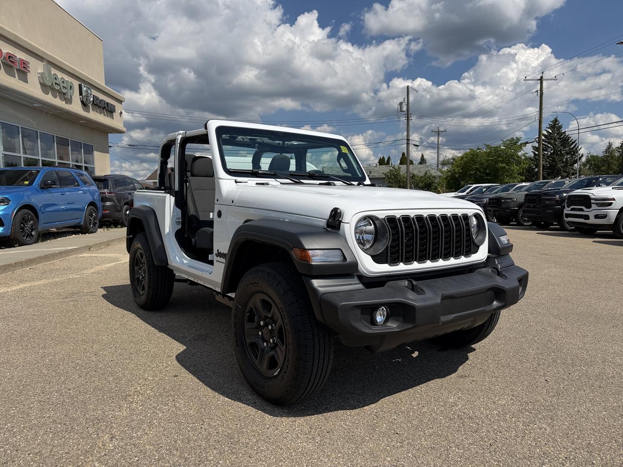 2026 Jeep Wrangler Sport 4x4 | 2L Turbo | 3 Piece Hardtop | Backup Camera | 17IN Black Wheels | 2 Door Redwater AB