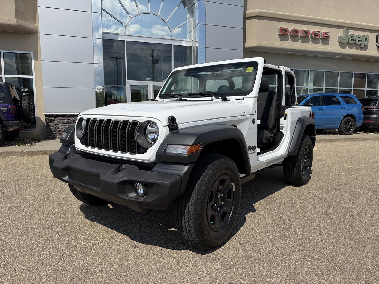 2026 Jeep Wrangler Sport 4x4 | 2L Turbo | 3 Piece Hardtop | Backup Camera | 17IN Black Wheels | 2 Door Redwater AB