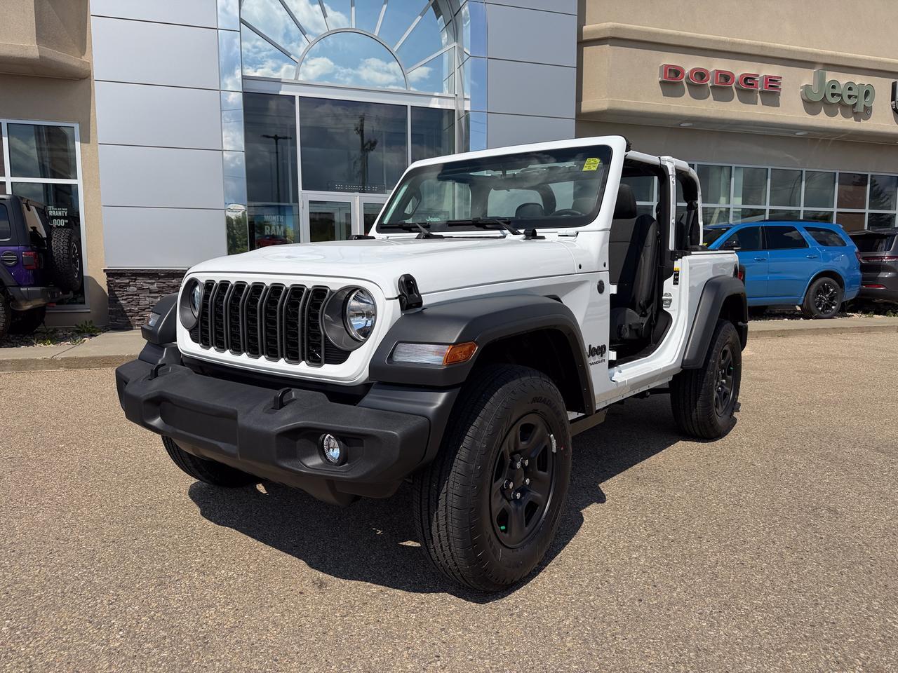 2026 Jeep Wrangler Sport 4x4 | 2L Turbo | 3 Piece Hardtop | Backup Camera | 17IN Black Wheels | 2 Door Redwater AB