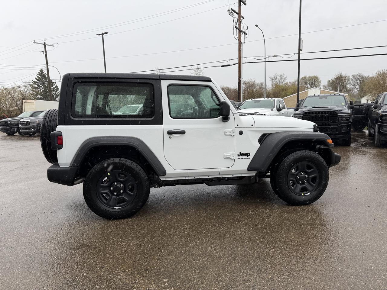 2026 Jeep Wrangler Sport 4x4 | 2L Turbo | 3 Piece Hardtop | Backup Camera | 17IN Black Wheels | 2 Door Redwater AB