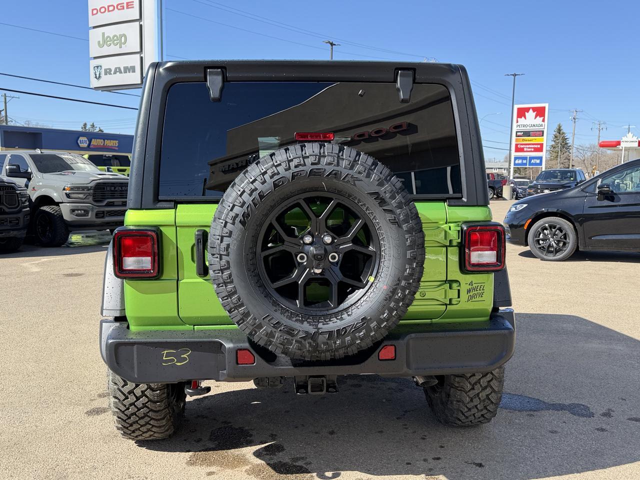 2026 Jeep Wrangler Willys 4x4 | V6 | 33IN Off Road Tires | Heated Seats | Remote Start | Mojito Redwater AB