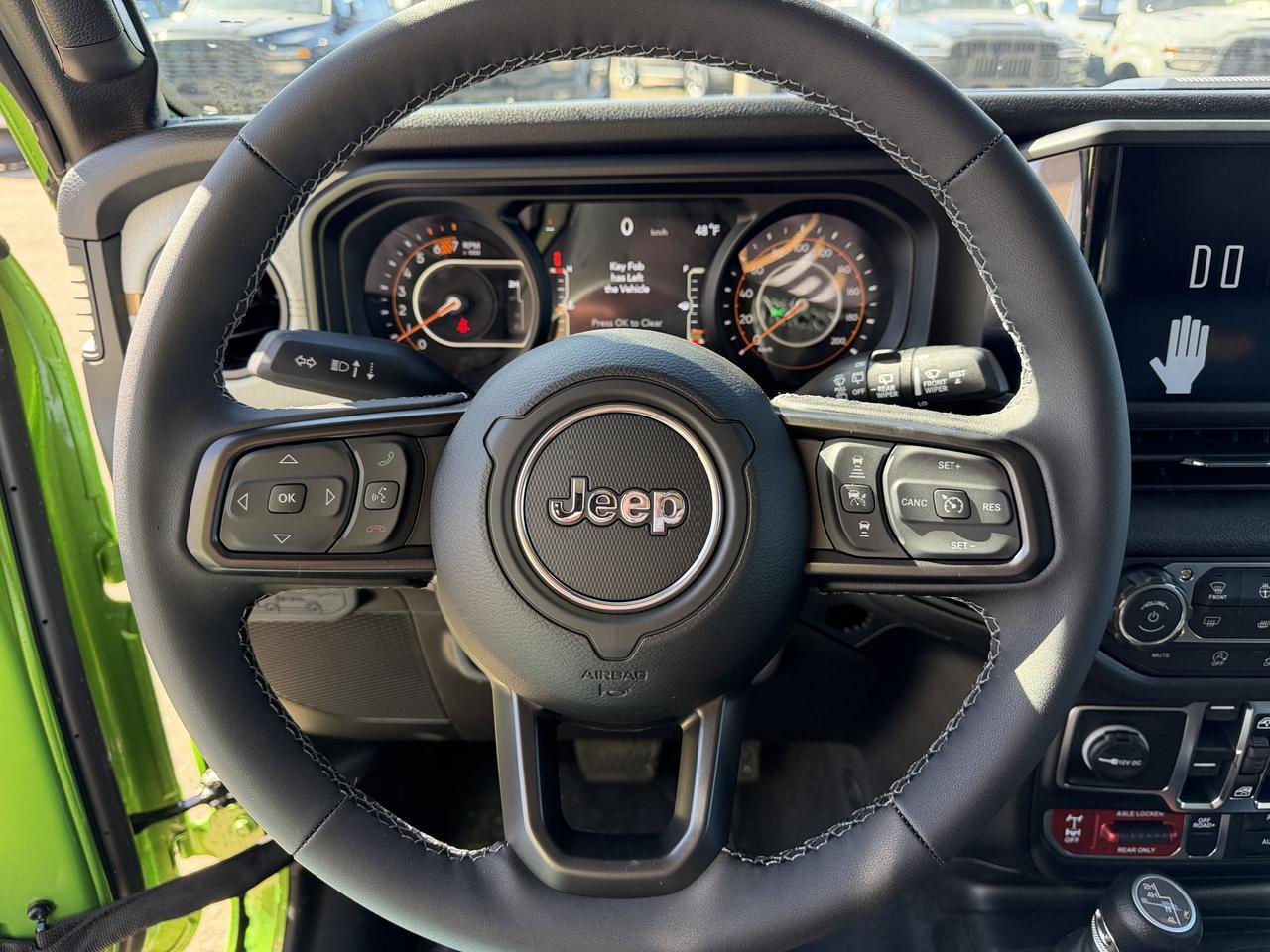 2026 Jeep Wrangler Willys 4x4 | V6 | 33IN Off Road Tires | Leather Heated Seats | Remote Start | Mojito Redwater AB