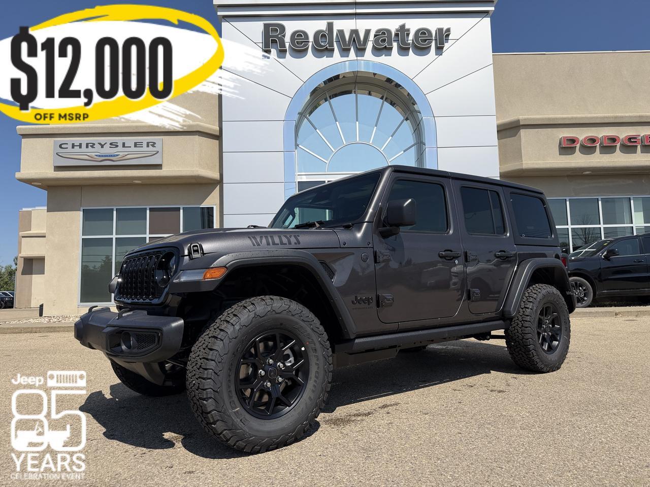 2026 Jeep Wrangler Willys Redwater AB