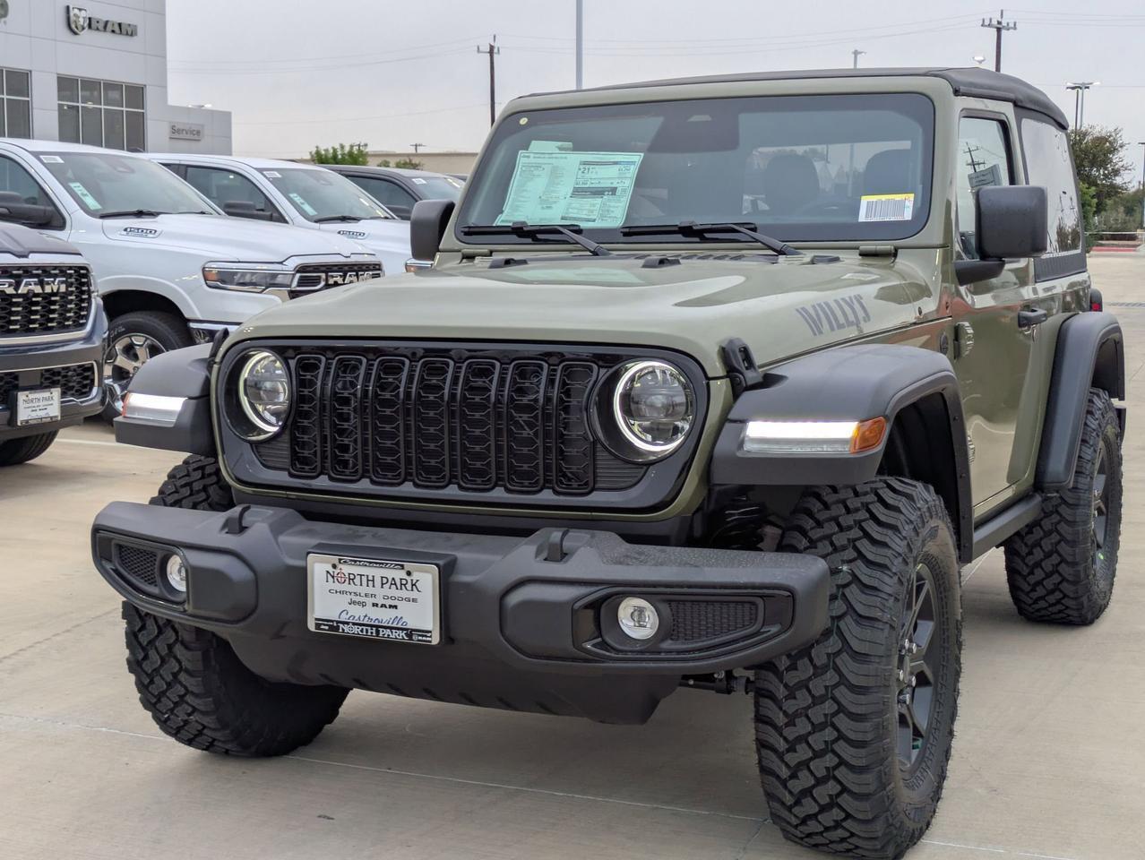 2026 Jeep Wrangler Willys Castroville TX