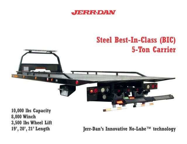2026 Jerr-Dan Steel Best-In-Class (BIC) 5-Ton Car Carrier Body - Build Yours!