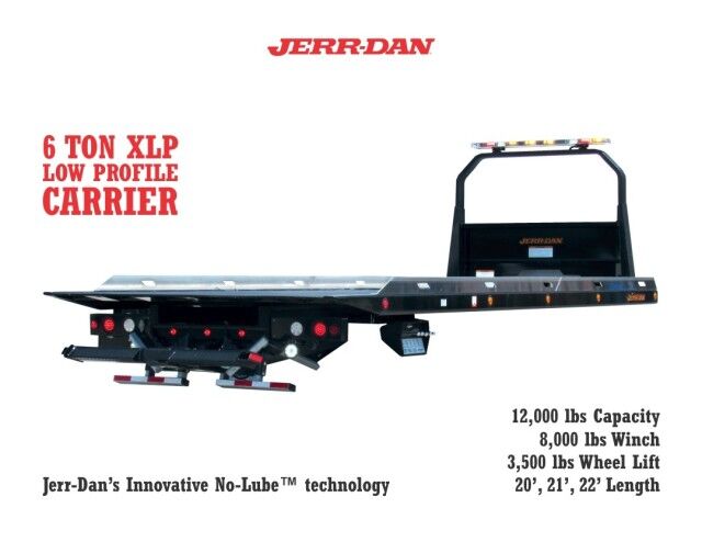 2026 Jerr-dan 6 Ton XLP 20' - 22' Low Profile Car Carrier Body - Build Yours!