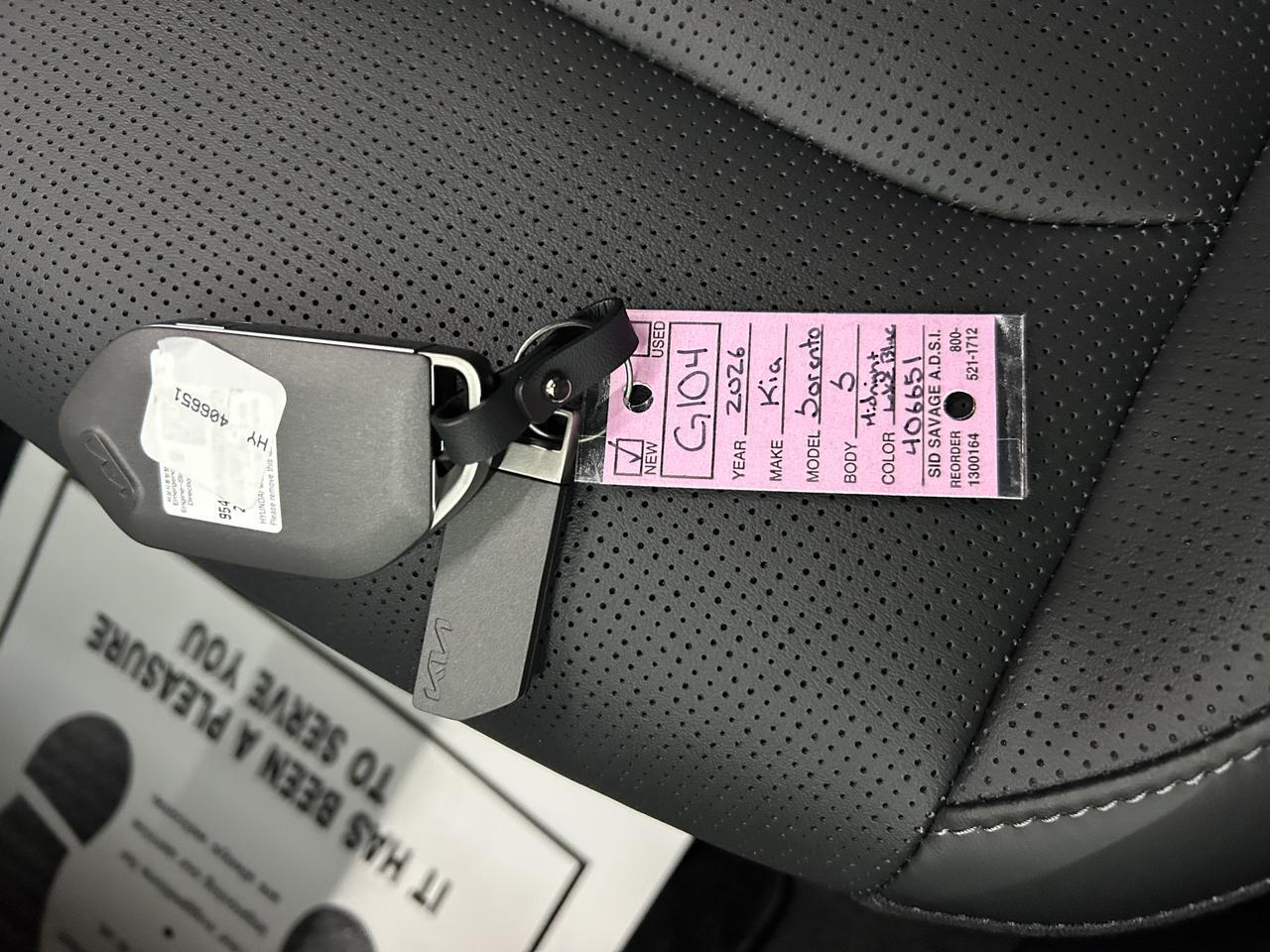 2026 KIA SORENTO S AWD Benwood WV