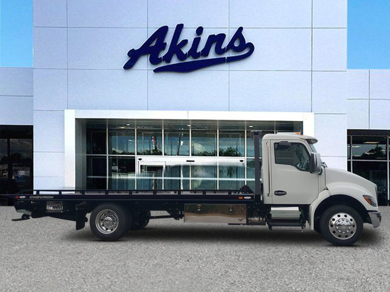2026 Kenworth No Model T-280 Equipped with 21.5ft Chevron LCG Rollback