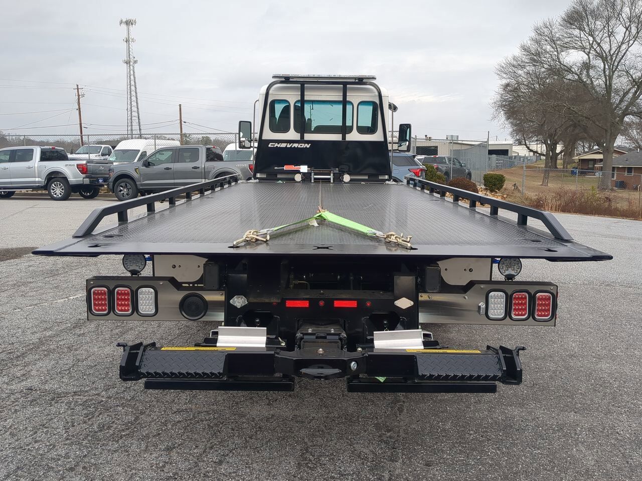 2026 Kenworth No Model T-280 Equipped with 21.5ft Chevron LCG Rollback Winder GA