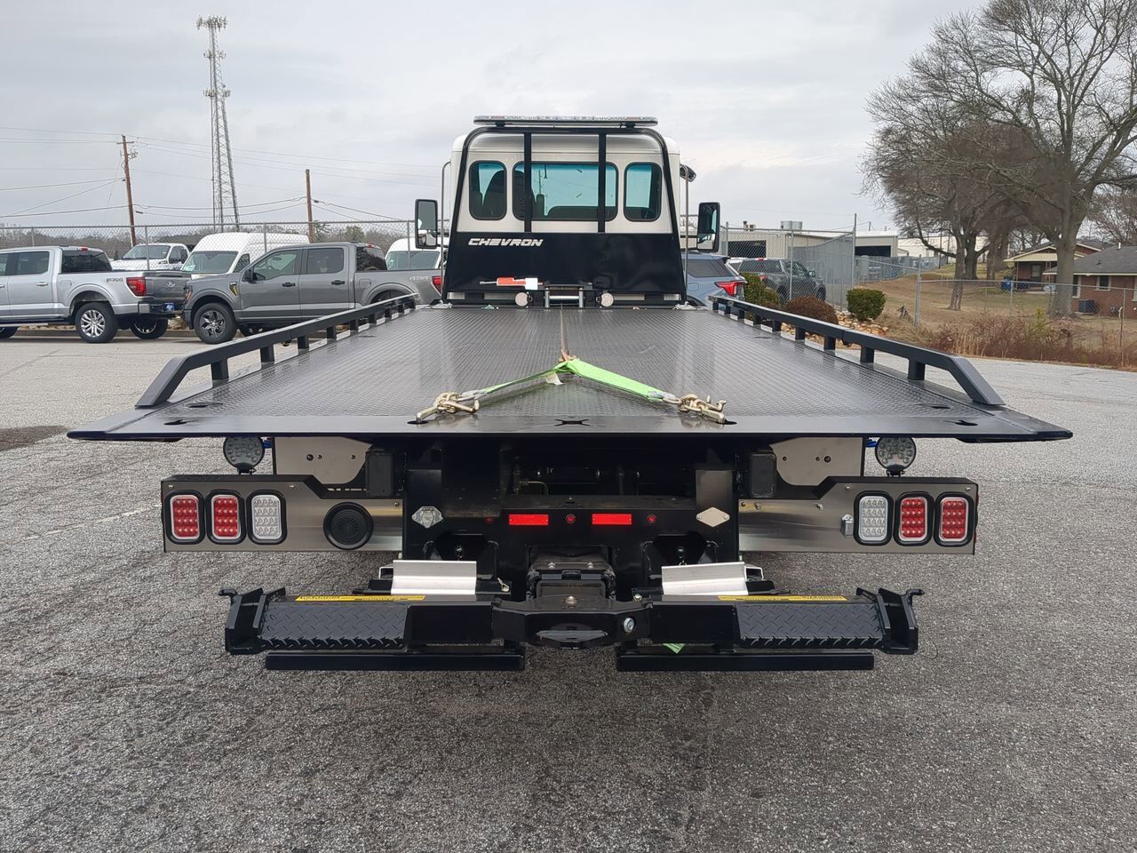 2026 Kenworth No Model T-280 Equipped with 21.5ft Chevron LCG Rollback Winder GA