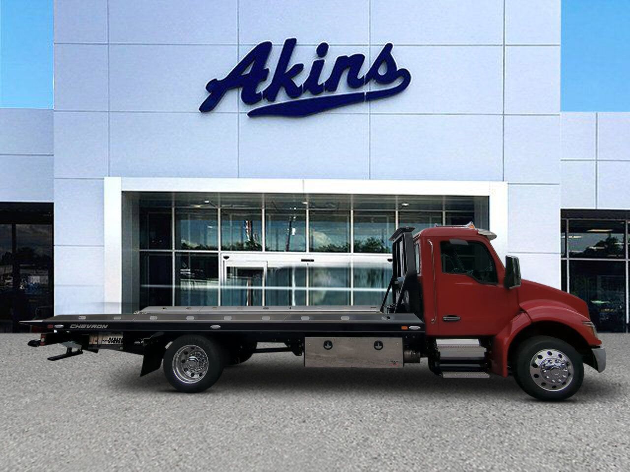 2026 Kenworth T-280 equipped with 21.5ft Chevron LCG Rollback