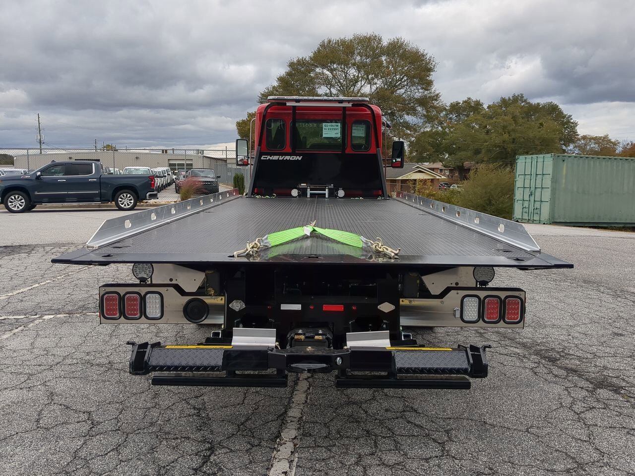 2026 Kenworth T-280 equipped with 21.5ft Chevron LCG Rollback Winder GA