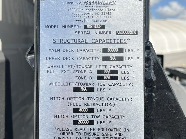 2026 Kenworth T880 Jerr-Dan 28' 15-Ton Industrial Carrier Truck Miami FL