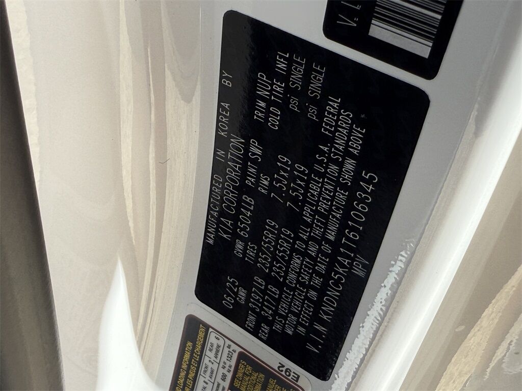 2026 Kia Carnival Hybrid EX San Clemente CA