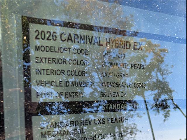 2026 Kia Carnival MPV Hybrid EX Chattanooga TN