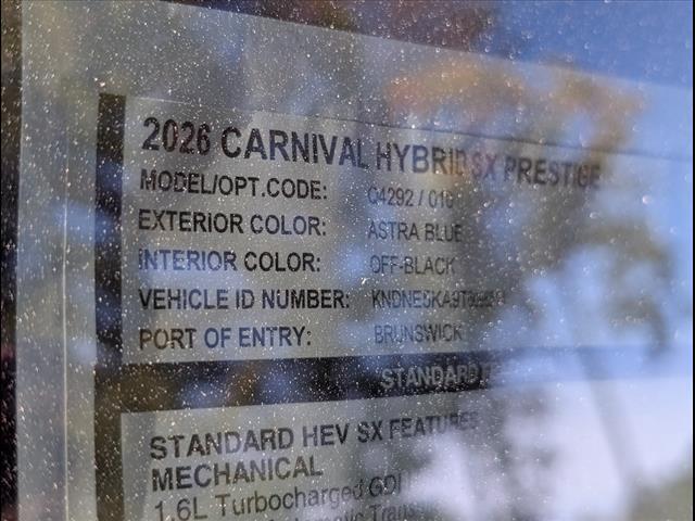 2026 Kia Carnival MPV Hybrid SX Prestige Chattanooga TN
