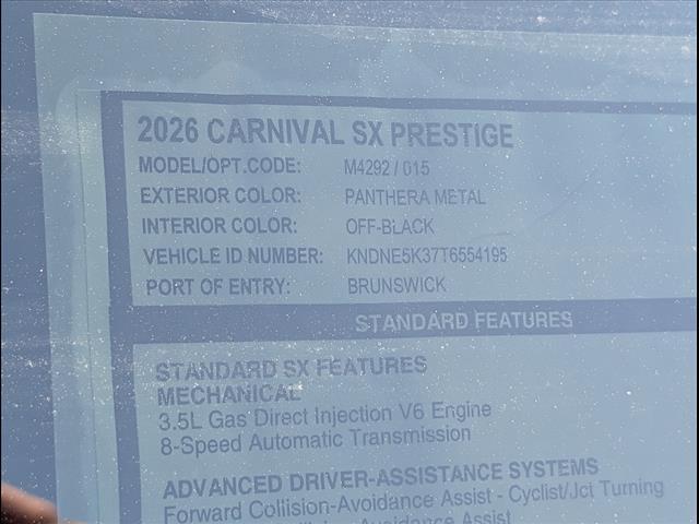 2026 Kia Carnival MPV SX Prestige Chattanooga TN