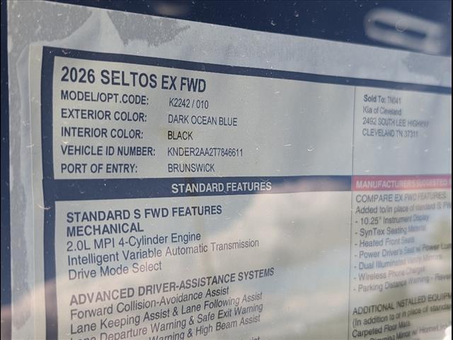 2026 Kia Seltos EX Chattanooga TN