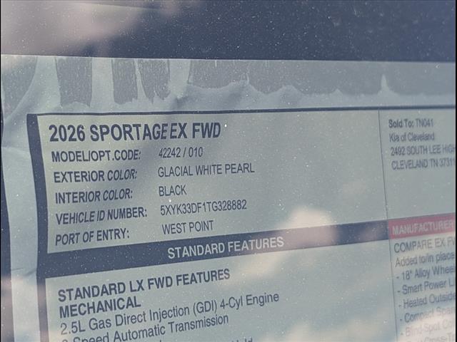 2026 Kia Sportage EX Chattanooga TN