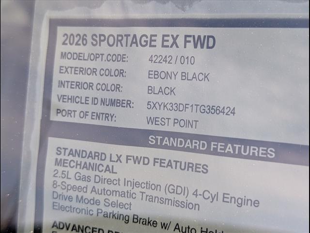 2026 Kia Sportage EX Chattanooga TN
