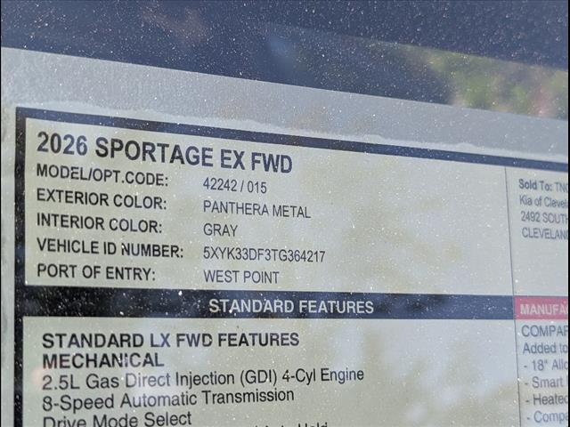 2026 Kia Sportage EX Chattanooga TN
