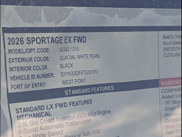 2026 Kia Sportage EX Chattanooga TN
