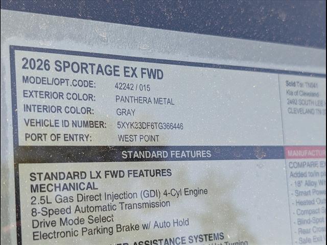 2026 Kia Sportage EX Chattanooga TN