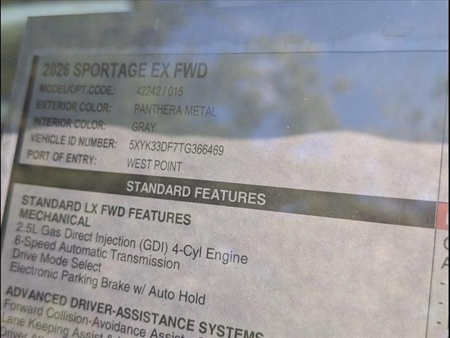 2026 Kia Sportage EX Chattanooga TN