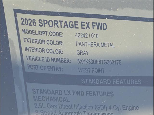 2026 Kia Sportage EX Chattanooga TN