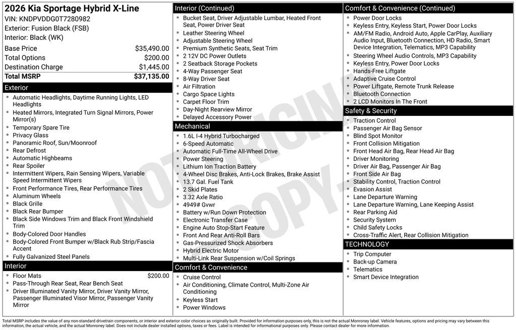 2026 Kia Sportage Hybrid EX Akron OH
