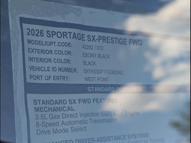 2026 Kia Sportage SX Prestige Chattanooga TN