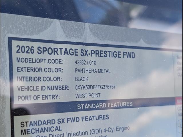 2026 Kia Sportage SX Prestige Chattanooga TN
