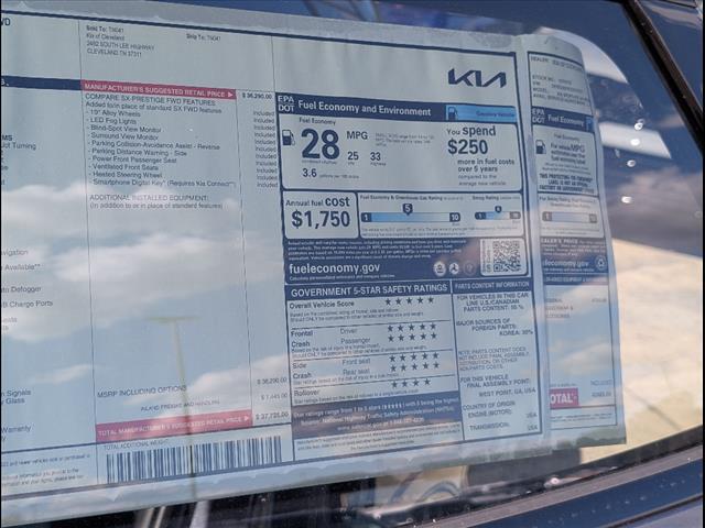 2026 Kia Sportage SX Prestige Chattanooga TN