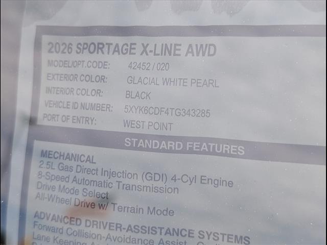2026 Kia Sportage X-Line Chattanooga TN