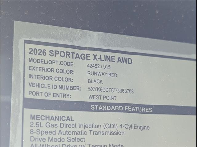 2026 Kia Sportage X-Line Chattanooga TN